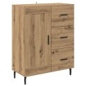 VidaXL Highboard so zásuvkou Remeselný dub 69,5 x 34 x 180 cm