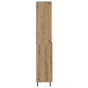 VidaXL Highboard so zásuvkou Remeselný dub 69,5 x 34 x 180 cm