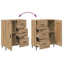 VidaXL Highboard so zásuvkou Remeselný dub 69,5 x 34 x 180 cm