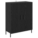 VidaXL Highboard 2 pcs Čierny dub Kompozitné drevo