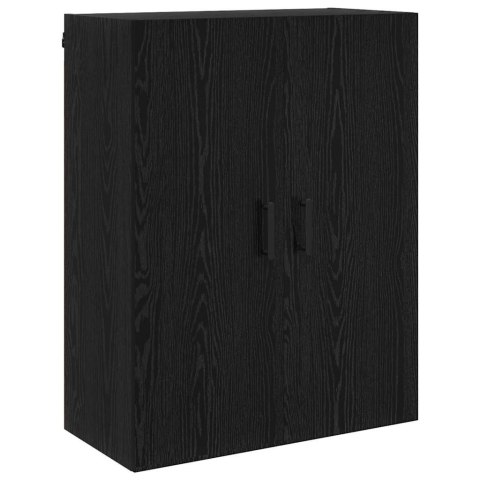VidaXL Highboard Čierny dub 69,5 x 34 x 180 cm Kompozitné drevo