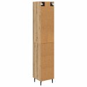 VidaXL Highboard Remeselný dub 34,5 x 34 x 180 cm Kompozitné drevo