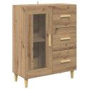 VidaXL Highboard Remeselný dub 69,5 x 34 x 180 cm Kompozitné drevo