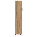 VidaXL Highboard Remeselný dub 69,5 x 34 x 180 cm Kompozitné drevo