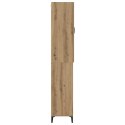 VidaXL Highboard Remeselný dub 69,5 x 34 x 180 cm Kompozitné drevo
