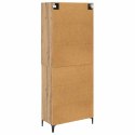 VidaXL Highboard Remeselný dub 69,5 x 34 x 180 cm Kompozitné drevo