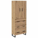 VidaXL Highboard so zásuvkou 2 pcs Remeselný dub 69,5 x 34 x 180 cm