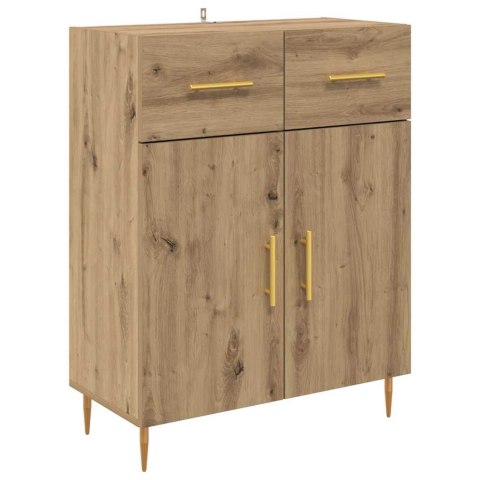 VidaXL Highboard so zásuvkou 2 pcs Remeselný dub Kompozitné drevo