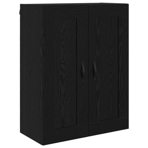 VidaXL Highboard Čierny dub 69,5 x 34 x 180 cm Kompozitné drevo
