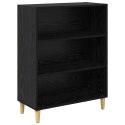 VidaXL Highboard Čierny dub 69,5 x 34 x 180 cm