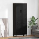 VidaXL Highboard so zásuvkou 2 pcs Čierny dub 69,5 x 34 x 180 cm