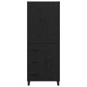 VidaXL Highboard so zásuvkou 2 pcs Čierny dub 69,5 x 34 x 180 cm