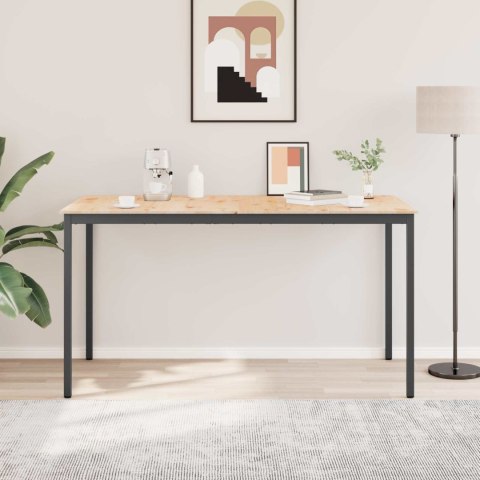 VidaXL Barový stôl Prírodná 110 x 55 x 105 cm Masívne borovicové drevo