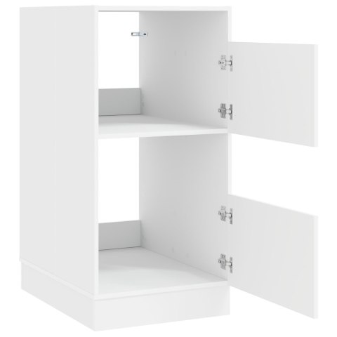 VidaXL Kuchynská skrinka na prádlo s úložiskom Biela 50 x 68 x 102 cm