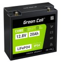 Green Cell Akumulator CUBE LiFePO4 20Ah 12V/12.8V 256Wh