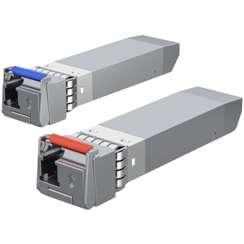 UBIQUITI zestaw wkładek SFP+ (10G), SM, WDM, 10 km, LC/UPC (2-pack)