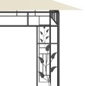  Altana ogrodowa z moskitierą, 6x3x2,73 m, kremowa