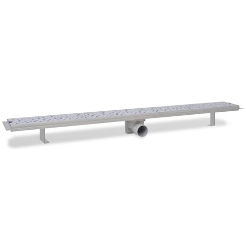 Odpływ prysznicowy liniowy, 2 szt., Bubble, stal, 1030x140 mm Odpływ prysznicowy liniowy, 2 szt., Bubble, stal, 1030x140 mm