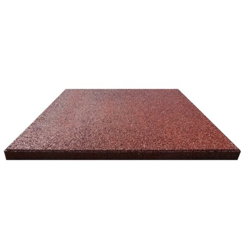 Gumowe płyty, 12 szt., 50 x 50 x 3 cm, czerwone Gumowe płyty, 12 szt., 50 x 50 x 3 cm, czerwone