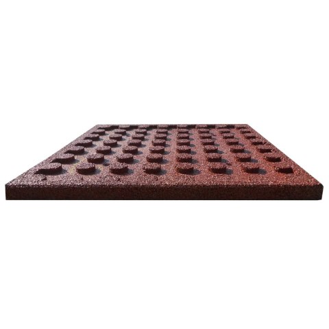 Gumowe płyty, 12 szt., 50 x 50 x 3 cm, czerwone Gumowe płyty, 12 szt., 50 x 50 x 3 cm, czerwone